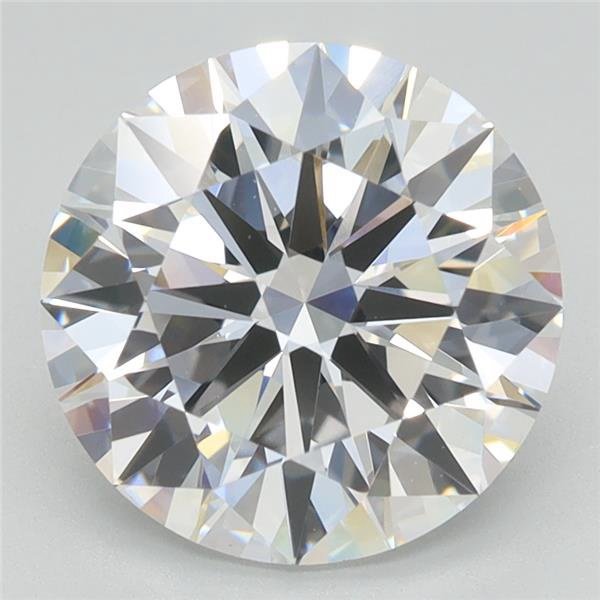 3.00ct D VS1 Rare Carat Ideal Cut Round Lab Grown Diamond