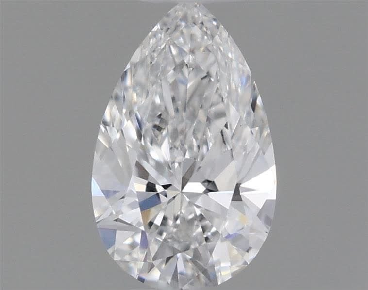 0.52ct D VS2 Rare Carat Ideal Cut Pear Lab Grown Diamond