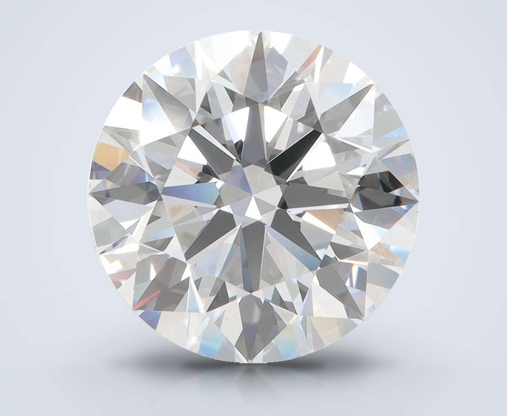 5.51 Carat Round Lab Diamond