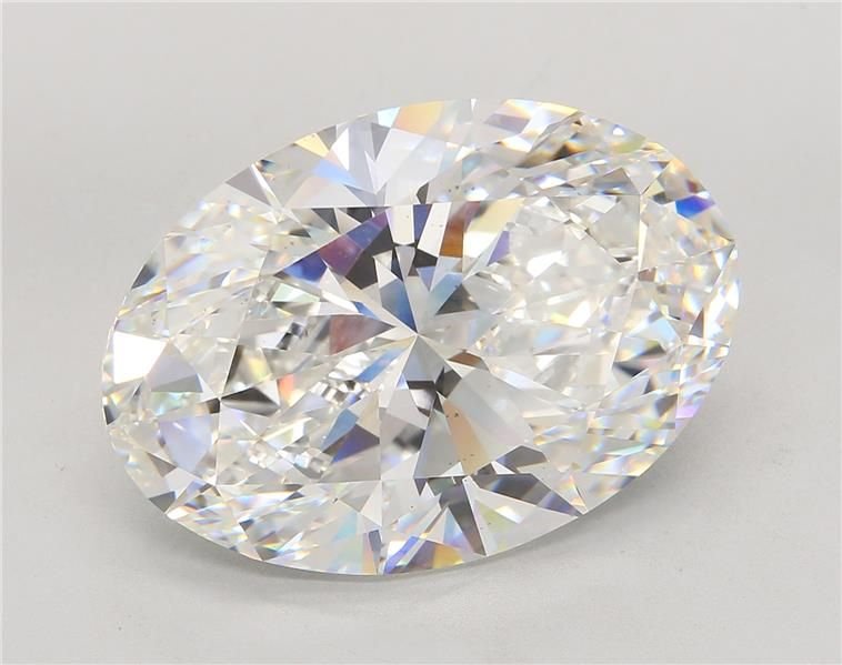 21.16ct E VS1 Rare Carat Ideal Cut Oval Lab Grown Diamond