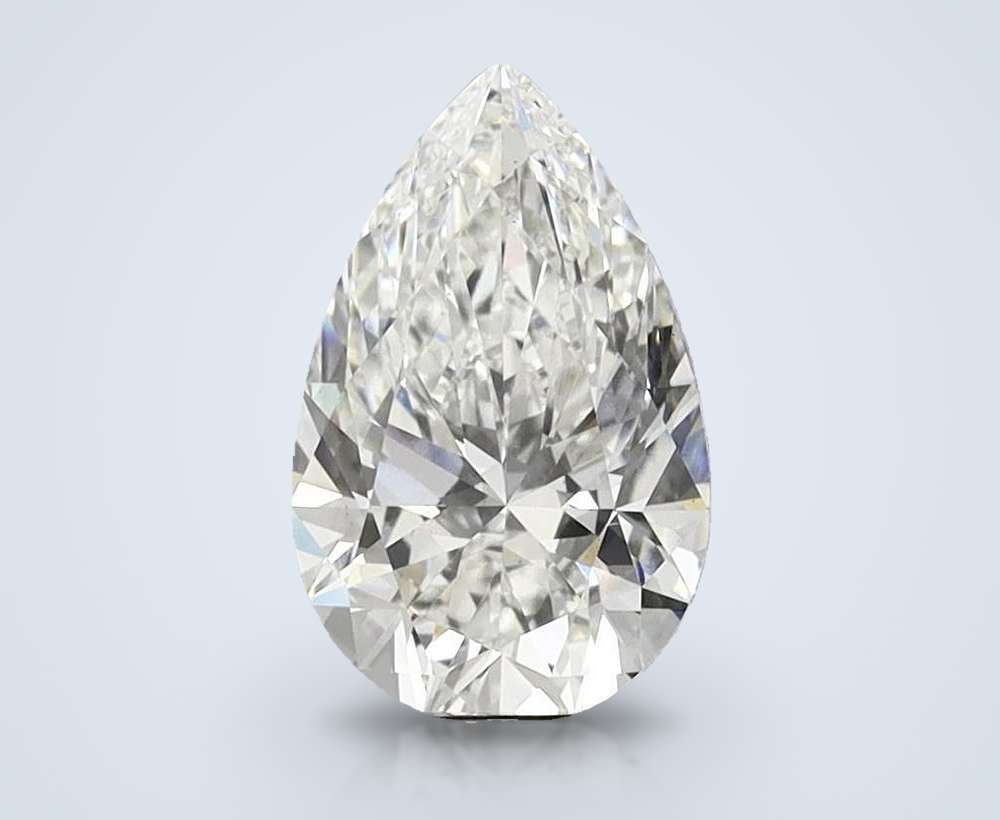 3.68 Carat Pear Lab Diamond