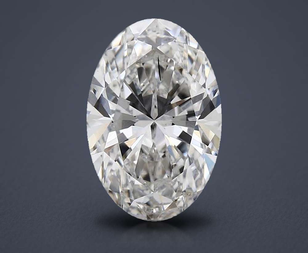 2.58 Carat Oval Lab Diamond