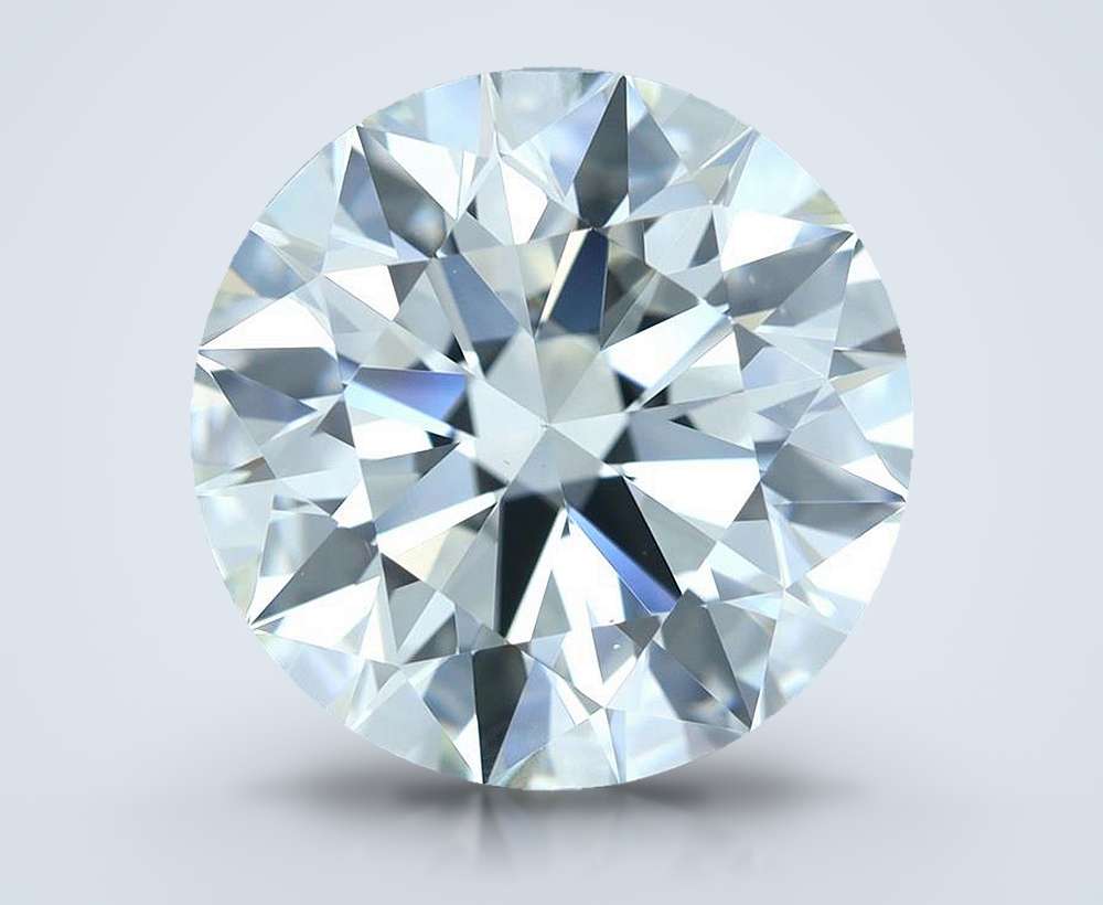 4.06 Carat Round Natural Diamond