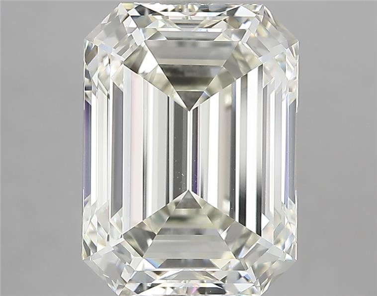 6.02ct K IF Rare Carat Ideal Cut Emerald Diamond