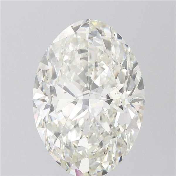 9.03ct I SI1 Rare Carat Ideal Cut Oval Diamond