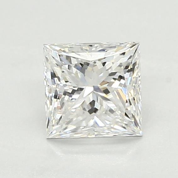 0.62ct E VS1 Rare Carat Ideal Cut Princess Lab Grown Diamond