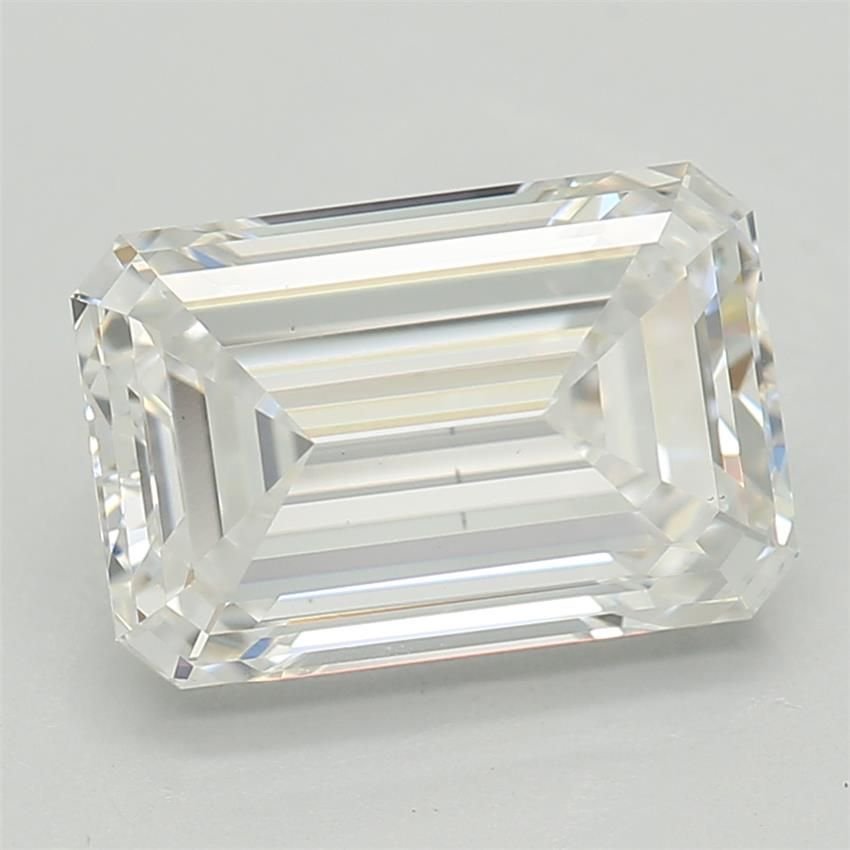 1.54ct D VS2 Rare Carat Ideal Cut Emerald Lab Grown Diamond