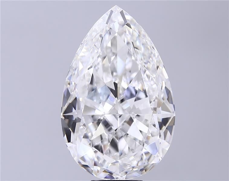 15.08ct F VVS2 Rare Carat Ideal Cut Pear Lab Grown Diamond