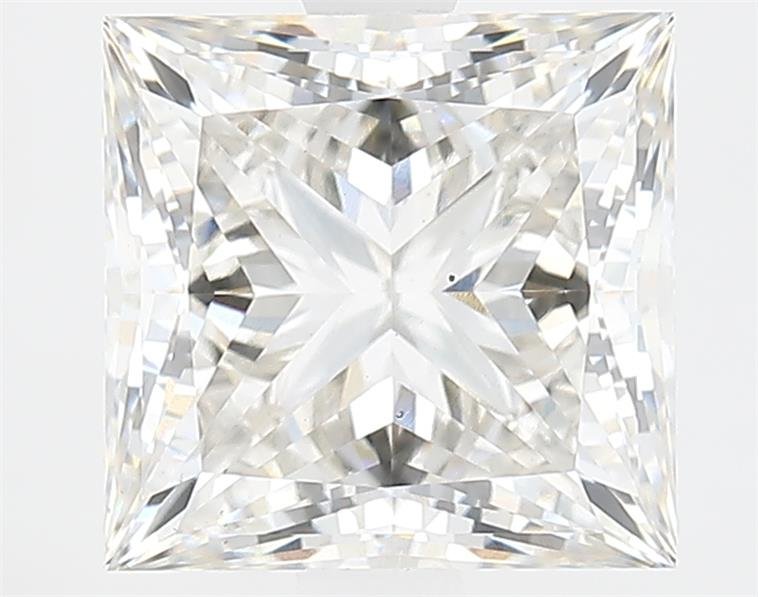 2.67ct H VS2 Rare Carat Ideal Cut Princess Lab Grown Diamond