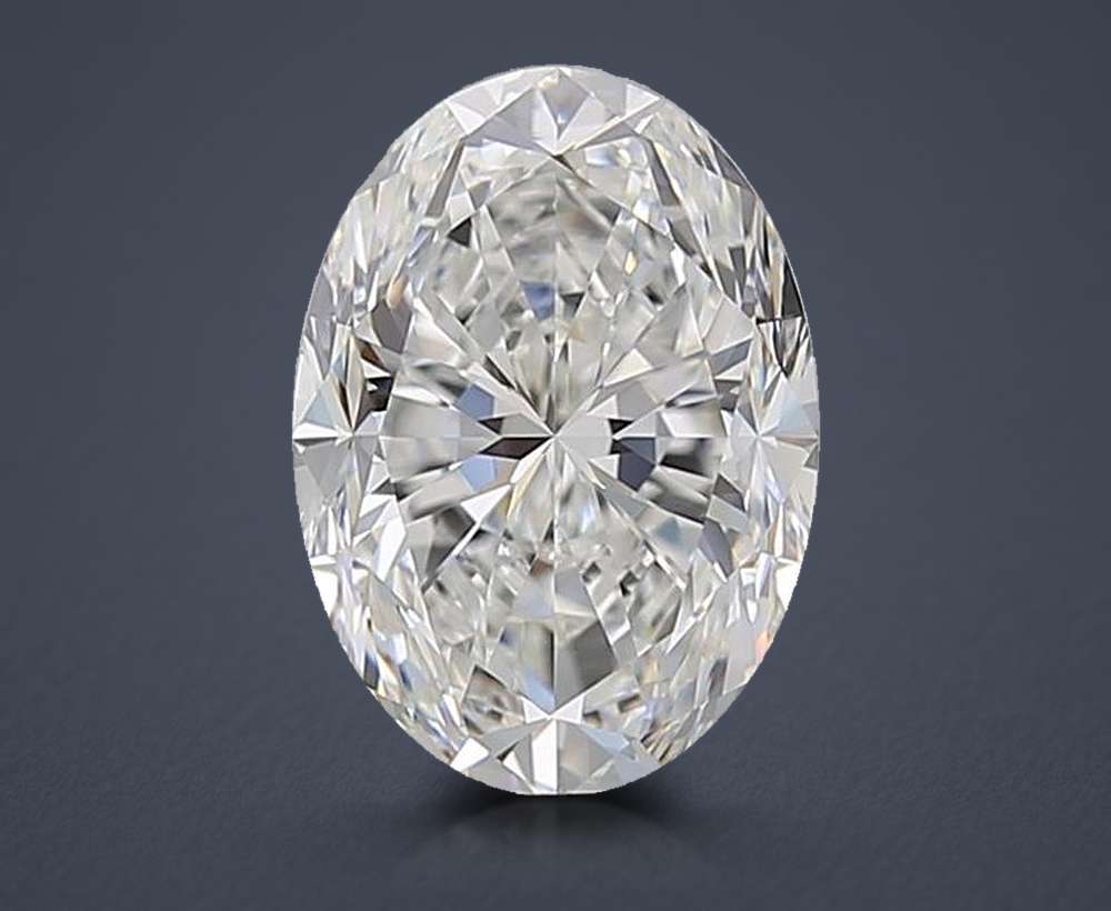2.50 Carat Oval Natural Diamond