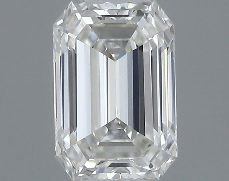 0.34ct H VVS1 Rare Carat Ideal Cut Emerald Diamond