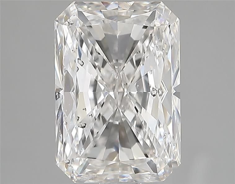 2.22ct H SI2 Rare Carat Ideal Cut Radiant Diamond