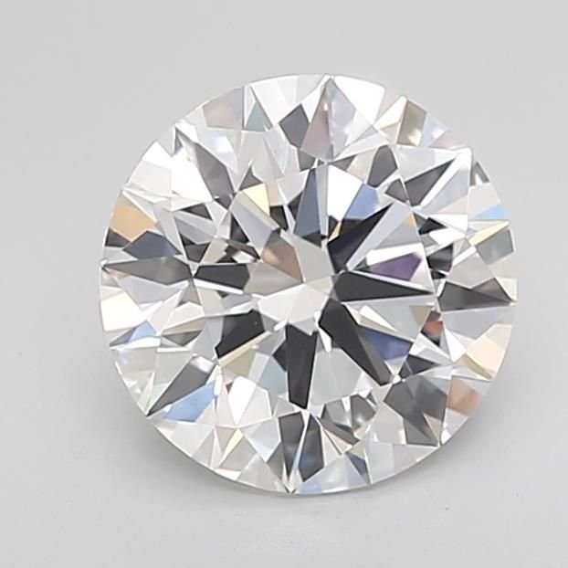 2.82ct D VVS2 Rare Carat Ideal Cut Round Lab Grown Diamond