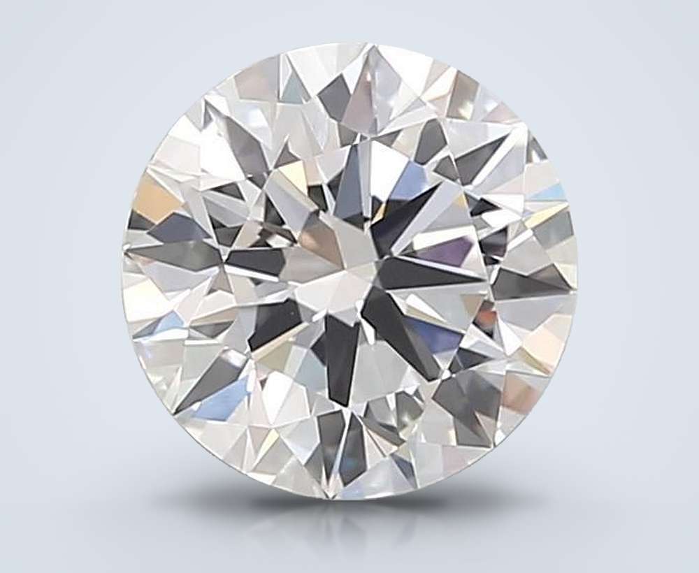 2.82 Carat Round Lab Diamond