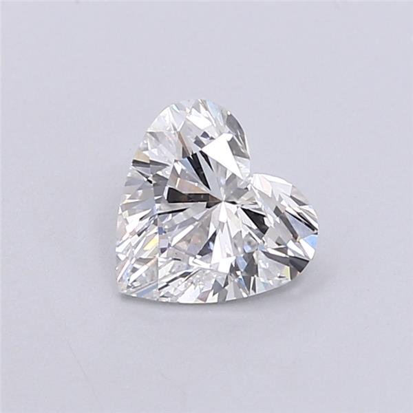 0.83ct D VS1 Rare Carat Ideal Cut Heart Lab Grown Diamond