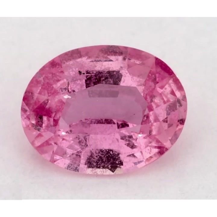 1.18 Carat Pink Oval Sapphire
