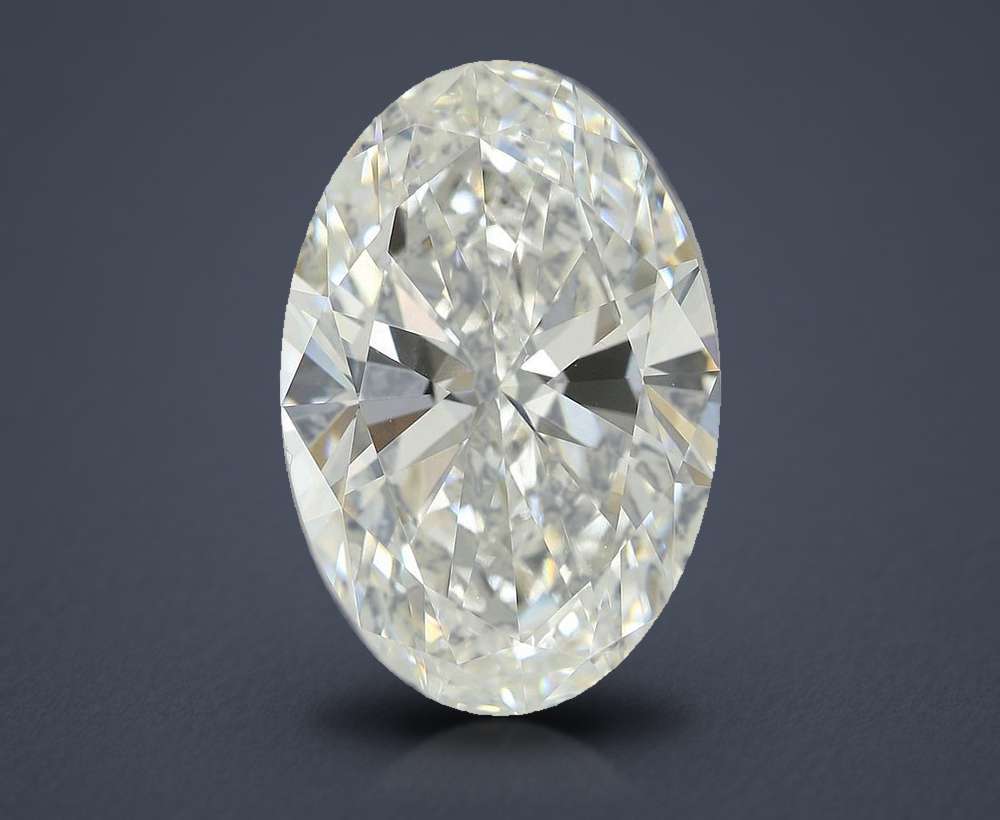 7.50 Carat Oval Lab Diamond