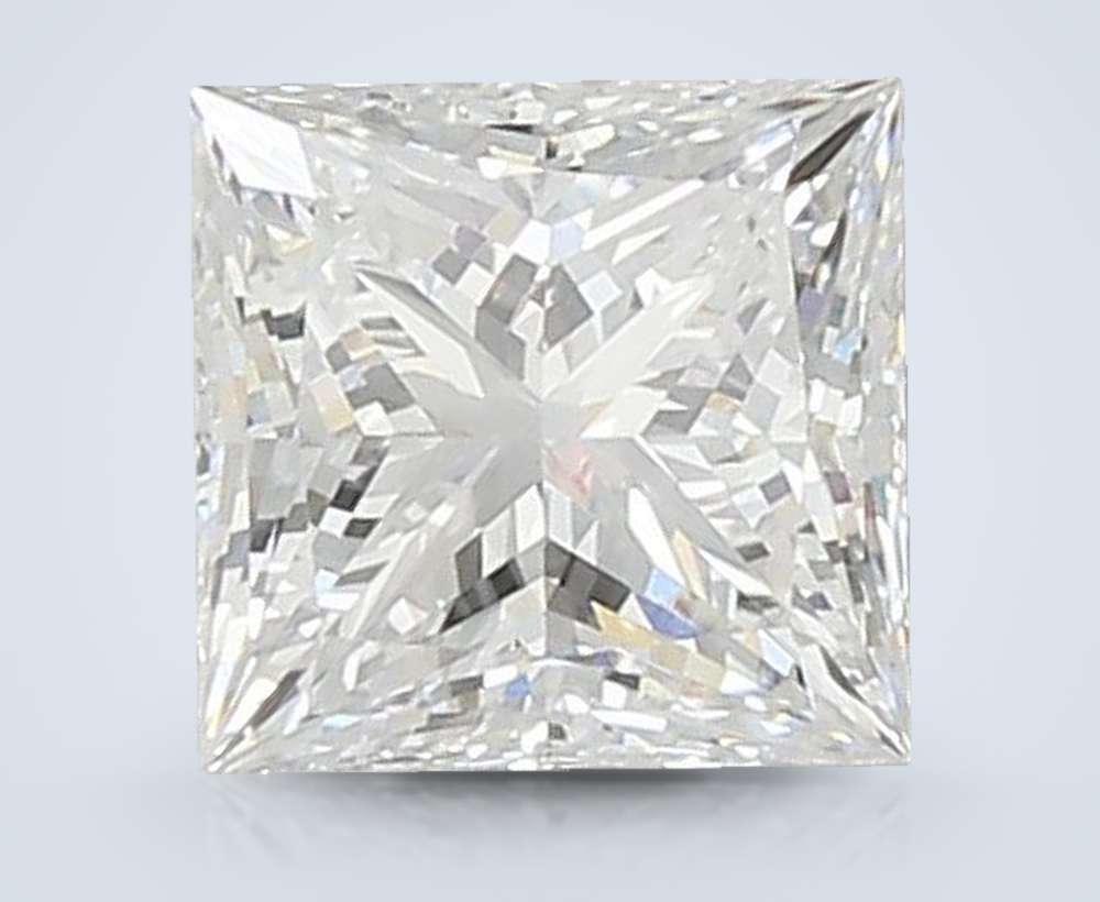 1.74 Carat Princess Lab Diamond
