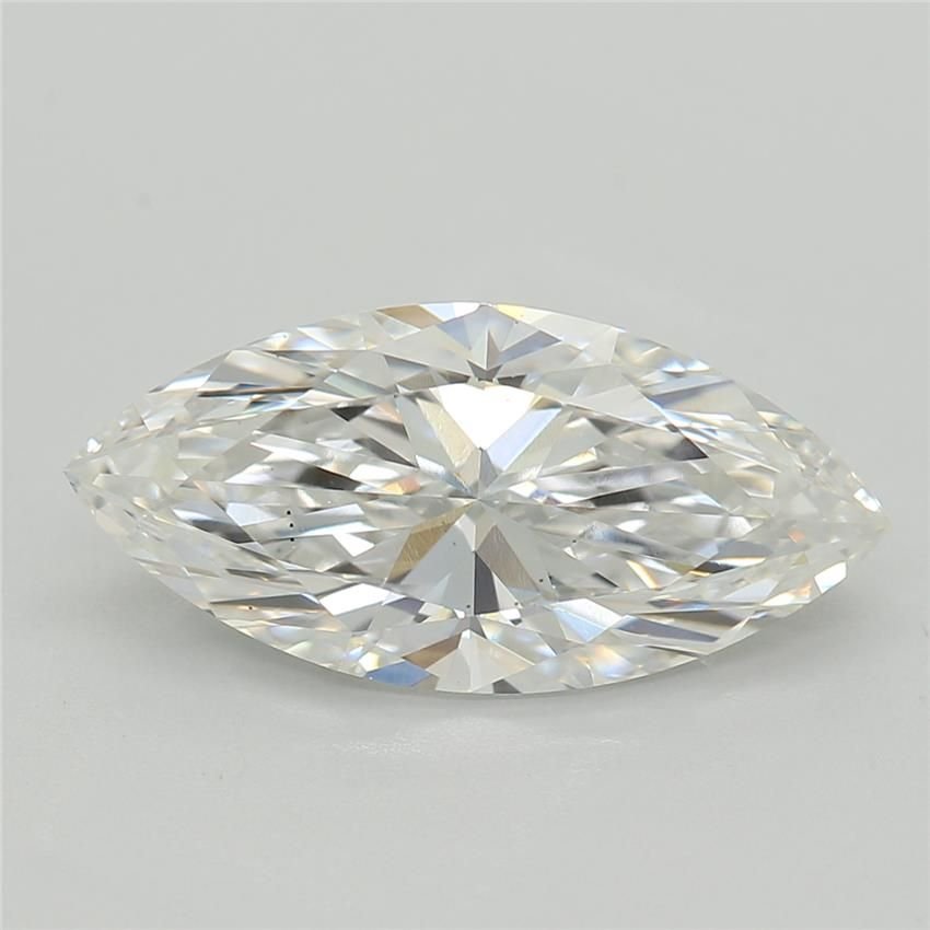 1.87ct E VS2 Rare Carat Ideal Cut Marquise Lab Grown Diamond