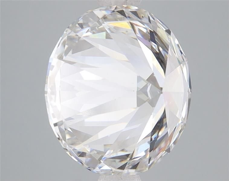 3.09ct E SI1 Rare Carat Ideal Cut Round Lab Grown Diamond