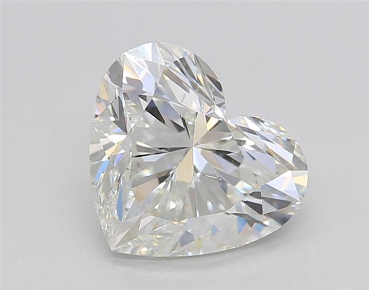 1.97ct G SI1 Rare Carat Ideal Cut Heart Lab Grown Diamond