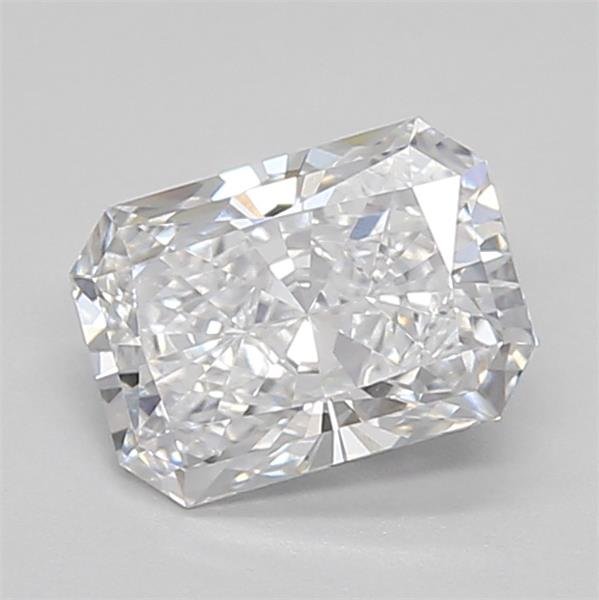 0.81ct D VVS2 Rare Carat Ideal Cut Radiant Lab Grown Diamond