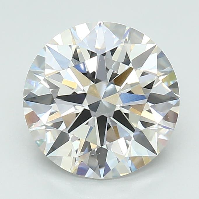 2.10ct G VVS2 Rare Carat Ideal Cut Round Lab Grown Diamond