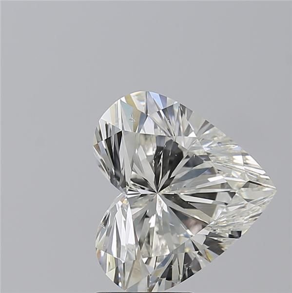 4.01ct J SI2 Rare Carat Ideal Cut Heart Diamond