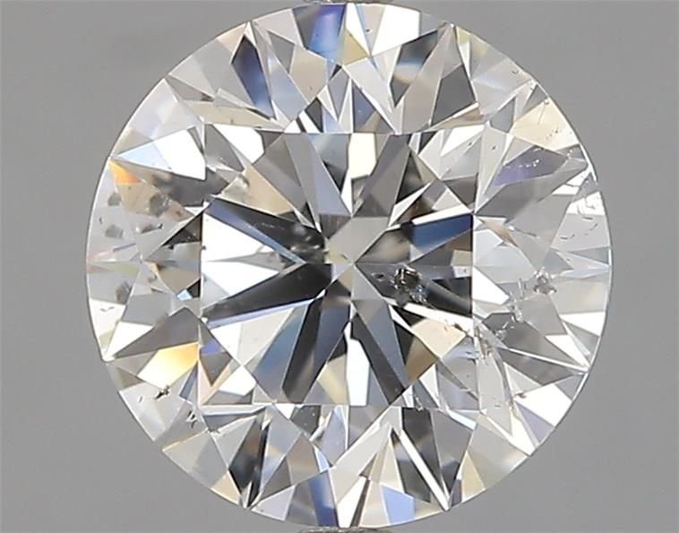 2.02ct G SI2 Rare Carat Ideal Cut Round Diamond