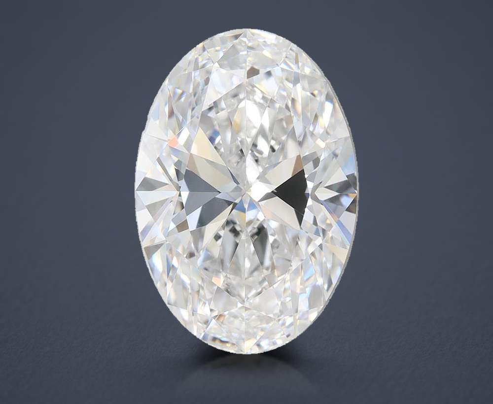 5.11 Carat Oval Lab Diamond