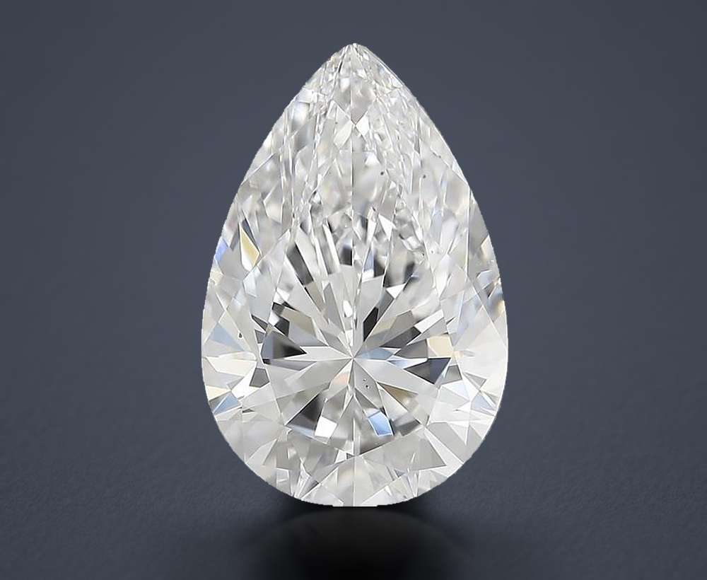 5.03 Carat Pear Natural Diamond