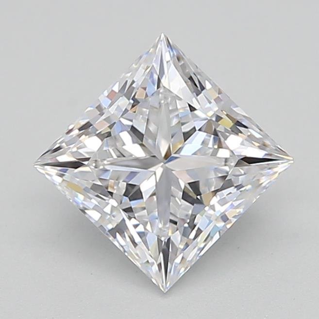 1.06ct D VVS2 Rare Carat Ideal Cut Princess Lab Grown Diamond