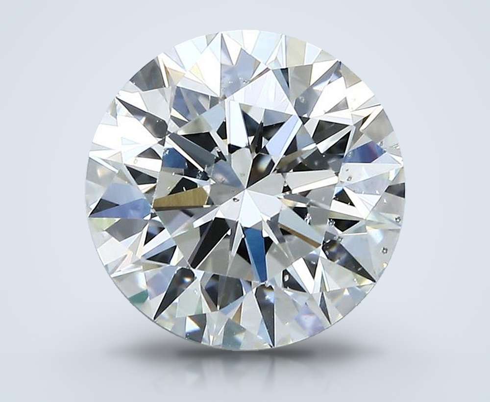4.01 Carat Round Natural Diamond