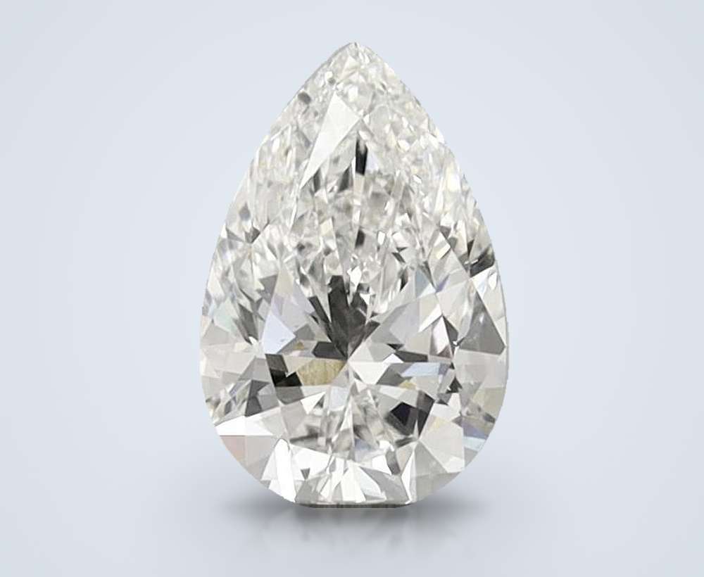 1.00 Carat Pear Lab Diamond