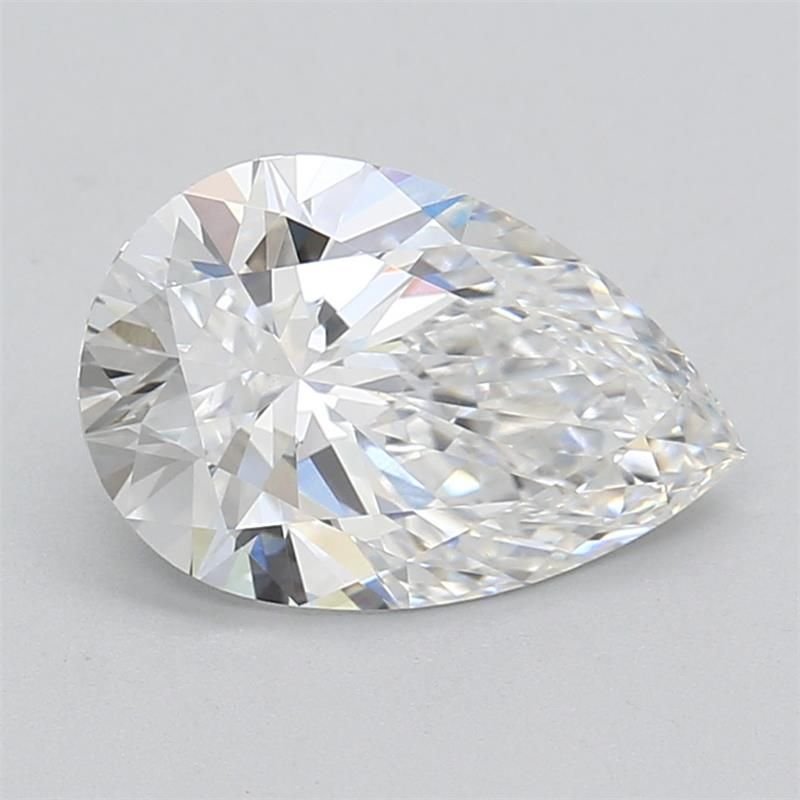 2.09ct E VS1 Rare Carat Ideal Cut Pear Lab Grown Diamond