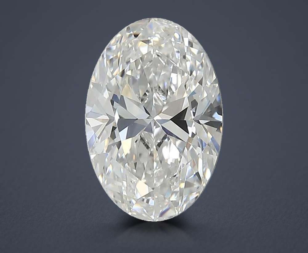 1.71 Carat Oval Lab Diamond