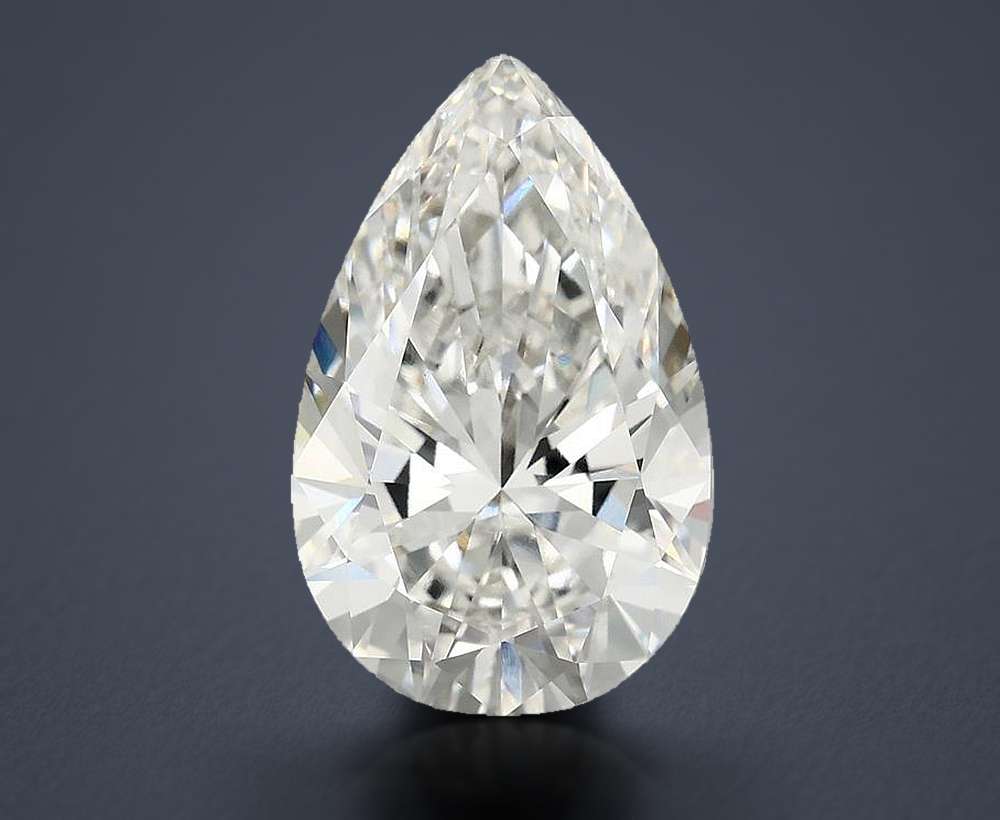 5.92 Carat Pear Lab Diamond