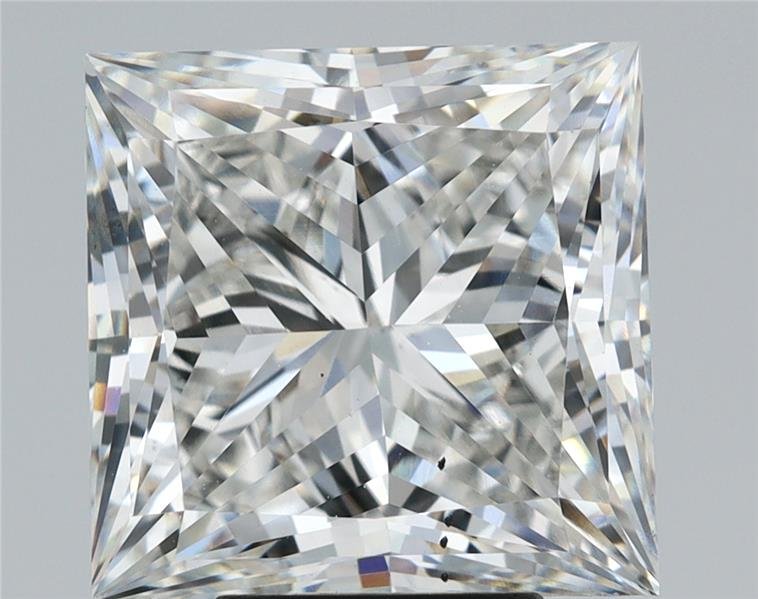 6.01ct G VS2 Rare Carat Ideal Cut Princess Lab Grown Diamond