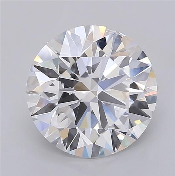 4.00ct D SI1 Rare Carat Ideal Cut Round Lab Grown Diamond