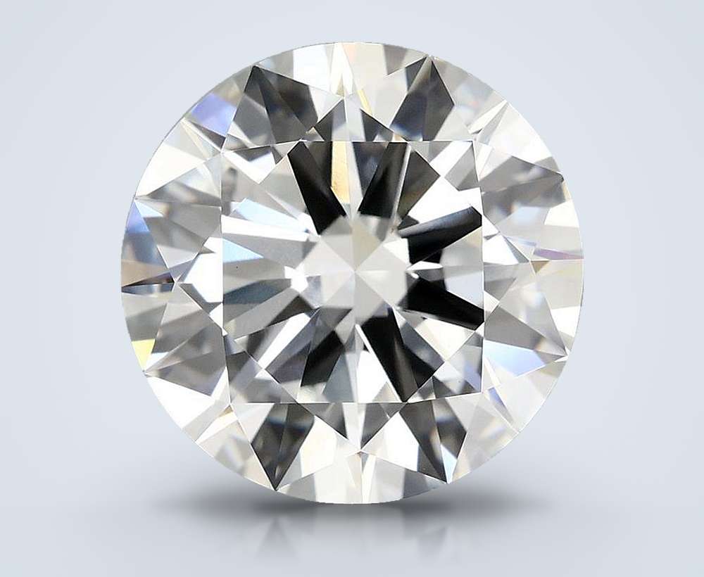 7.01 Carat Round Lab Diamond