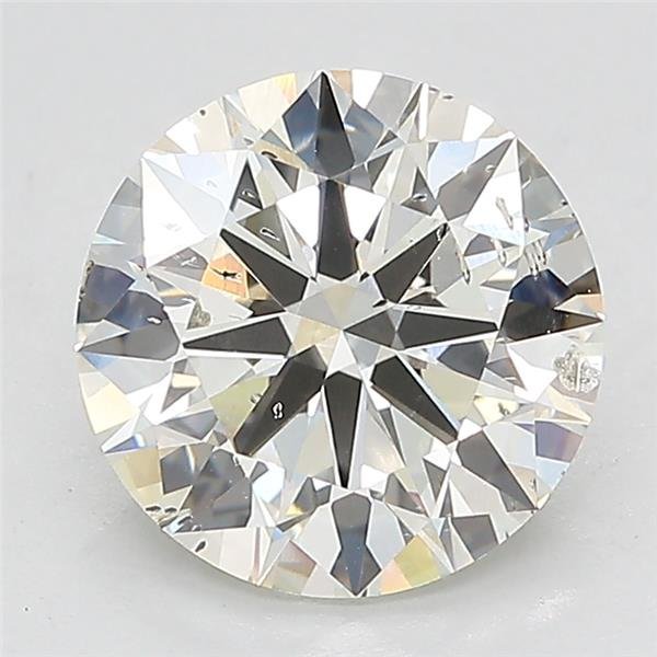 2.49ct I SI2 Rare Carat Ideal Cut Round Lab Grown Diamond