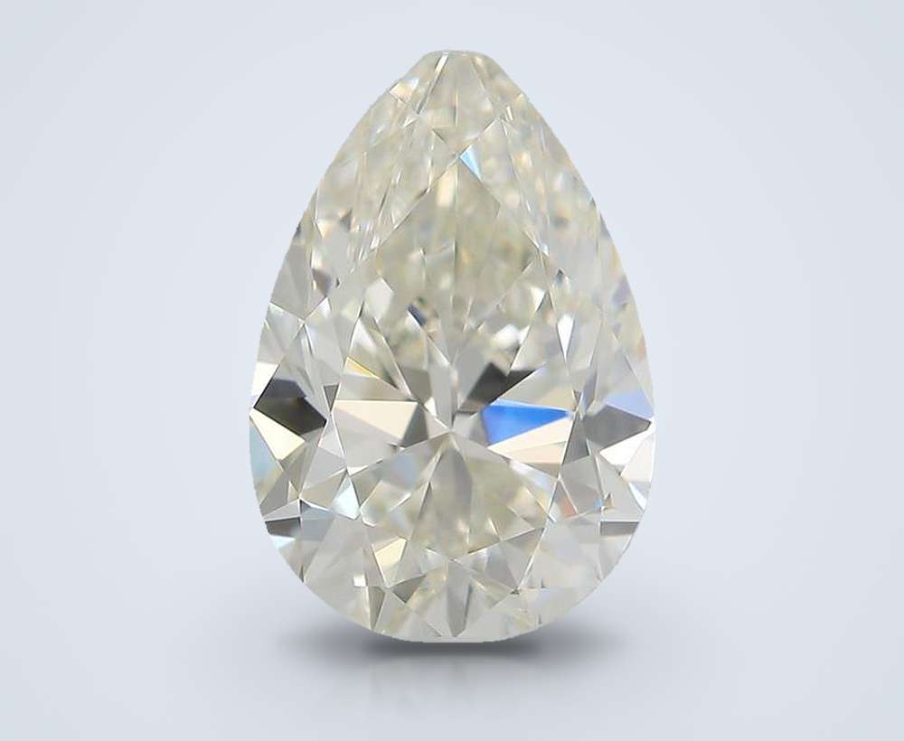 0.41 Carat Pear Natural Diamond