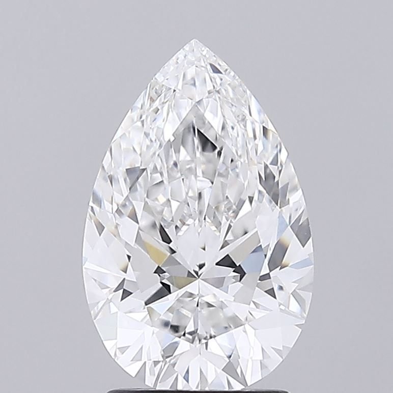 2.20ct E VVS2 Rare Carat Ideal Cut Pear Lab Grown Diamond