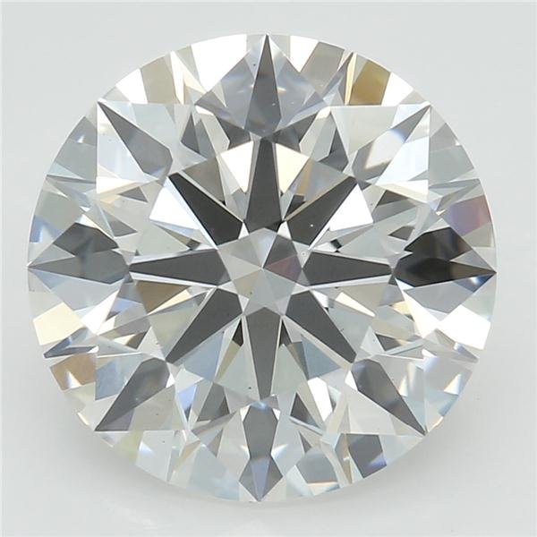 2.46ct G VS1 Rare Carat Ideal Cut Round Lab Grown Diamond