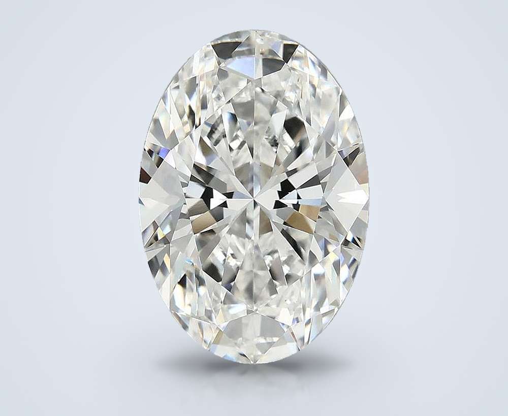 5.26 Carat Oval Lab Diamond