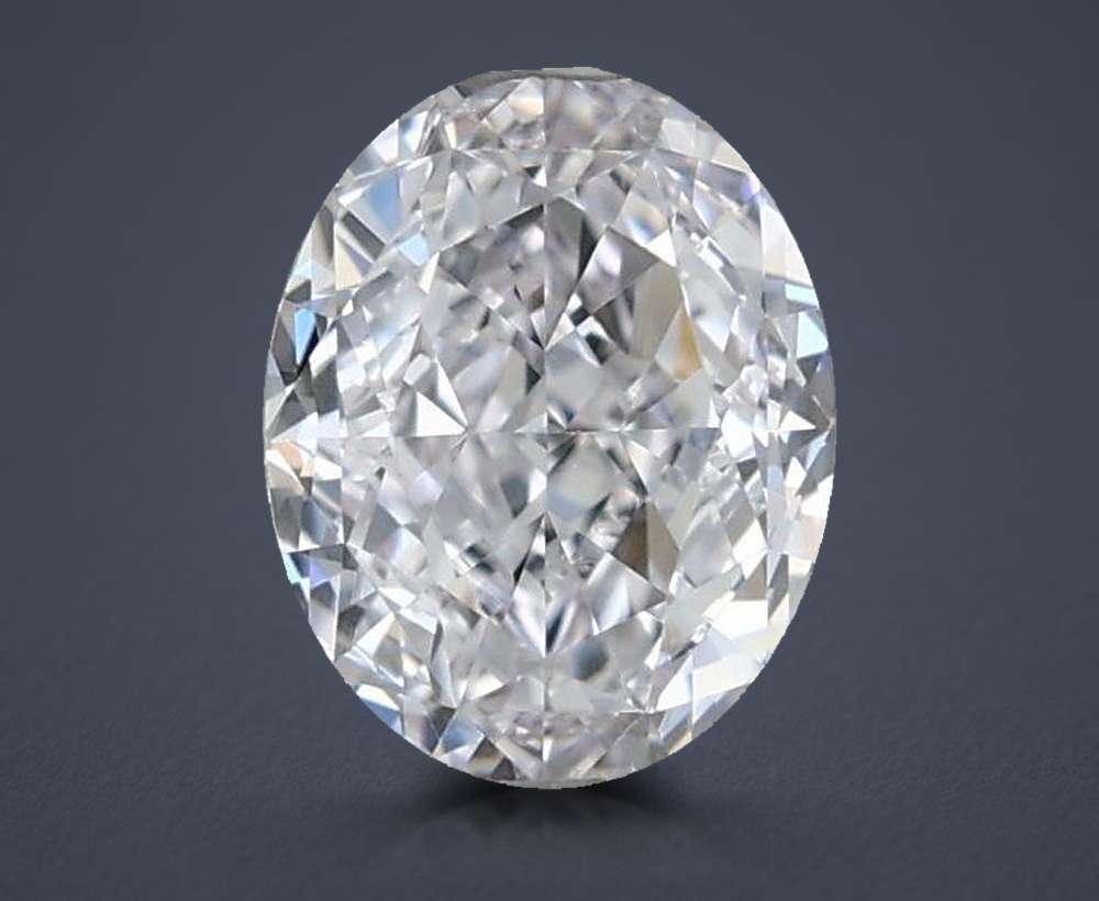 0.50 Carat Oval Natural Diamond