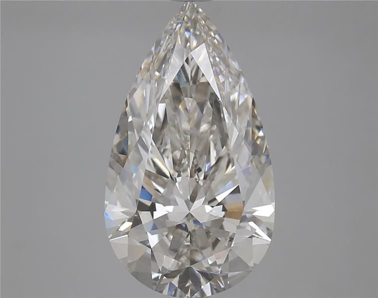 4.16ct I VS1 Rare Carat Ideal Cut Pear Lab Grown Diamond