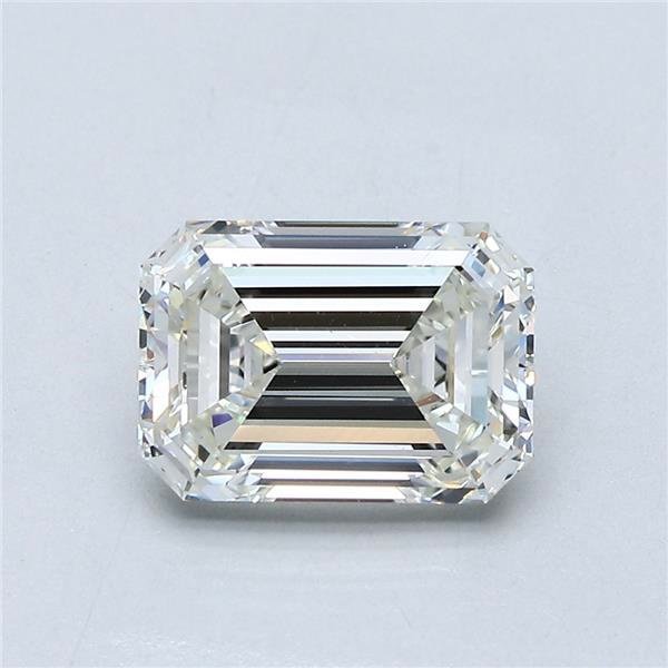 2.02ct I VS1 Rare Carat Ideal Cut Emerald Diamond