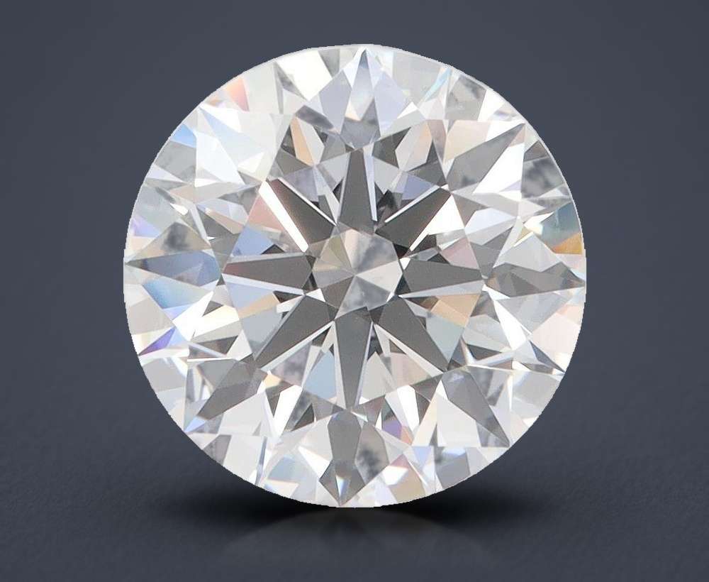 4.28 Carat Round Lab Diamond