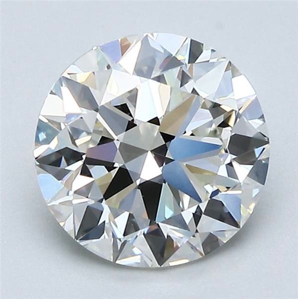 1.85ct J VVS2 Rare Carat Ideal Cut Round Diamond